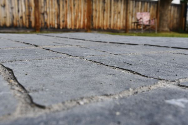 Sunken Patio Repair in Mechanicsville